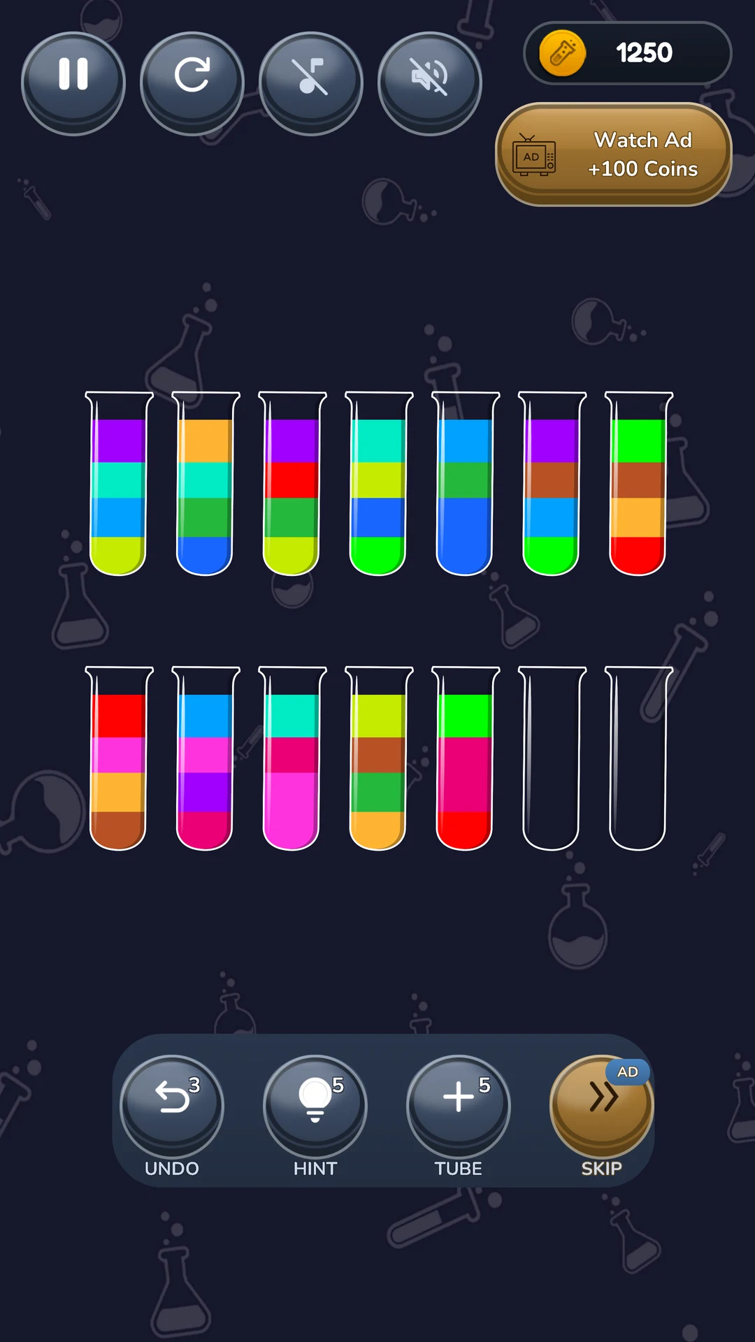Water Sort : Puzzle Offline screenshot
