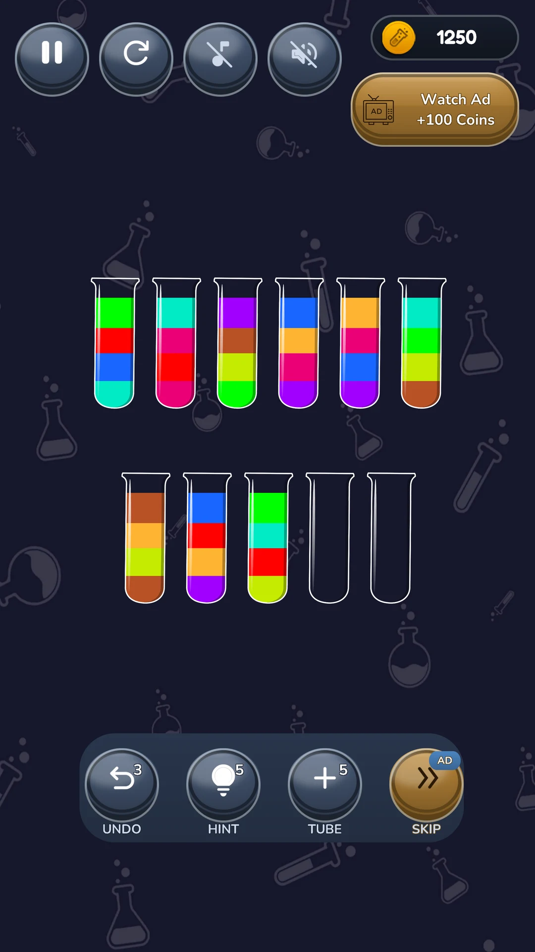 Water Sort : Puzzle Offline screenshot