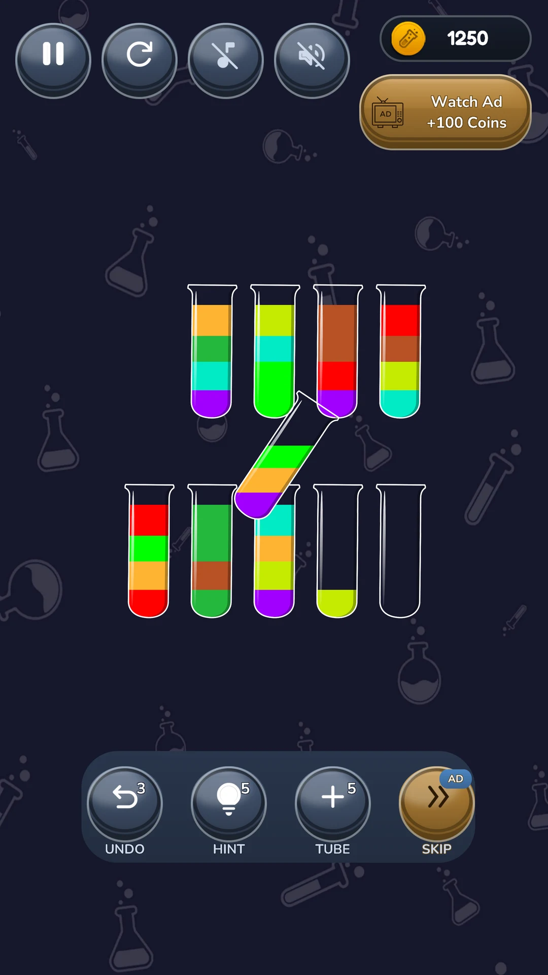 Water Sort : Puzzle Offline screenshot